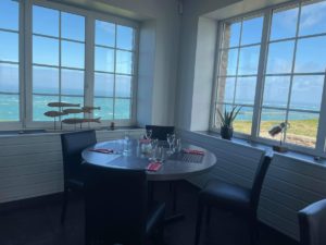 Auberge des Grottes vue mer Cotentin Tourisme