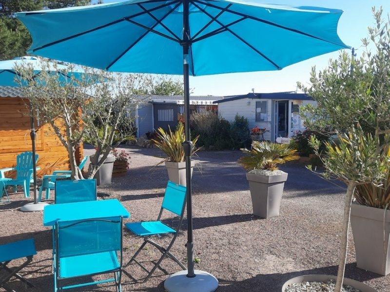 The La Plage de Fermanville Camping site