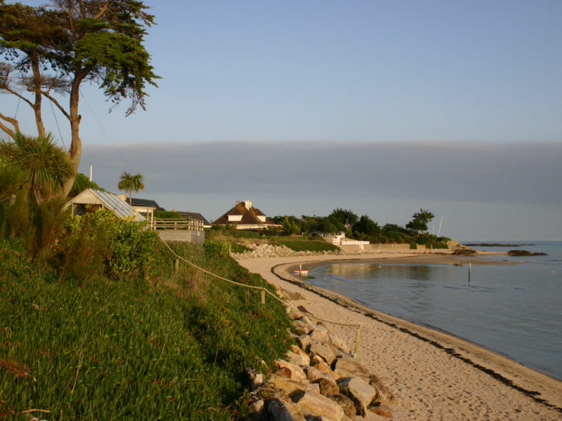 The beaches of Jonville and Quinéville