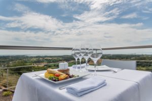 Restaurant Le Panoramique avec terrasse extérieure dans le cotentin - val de saire