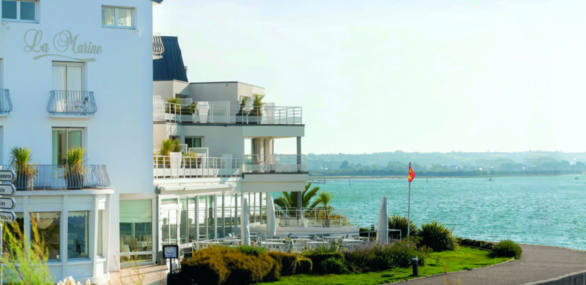 Hôtel Restaurant La Marine - hôtel la marine extérieur