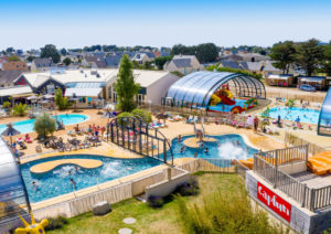 Vue aérienne @Camping les Vikings - Cotentin Tourisme