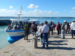 ile tatihou - embarquement - cotentin - normandie