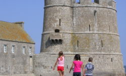 The Vauban towers of La Hougue and Tatihou in Saint-Vaast-la-Hougue