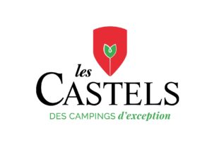 Logo camping Les Castels Anse du Brick Cotentin Normandie