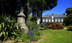 Botanical gardens of the Emmanuel Liais Park in Cherbourg