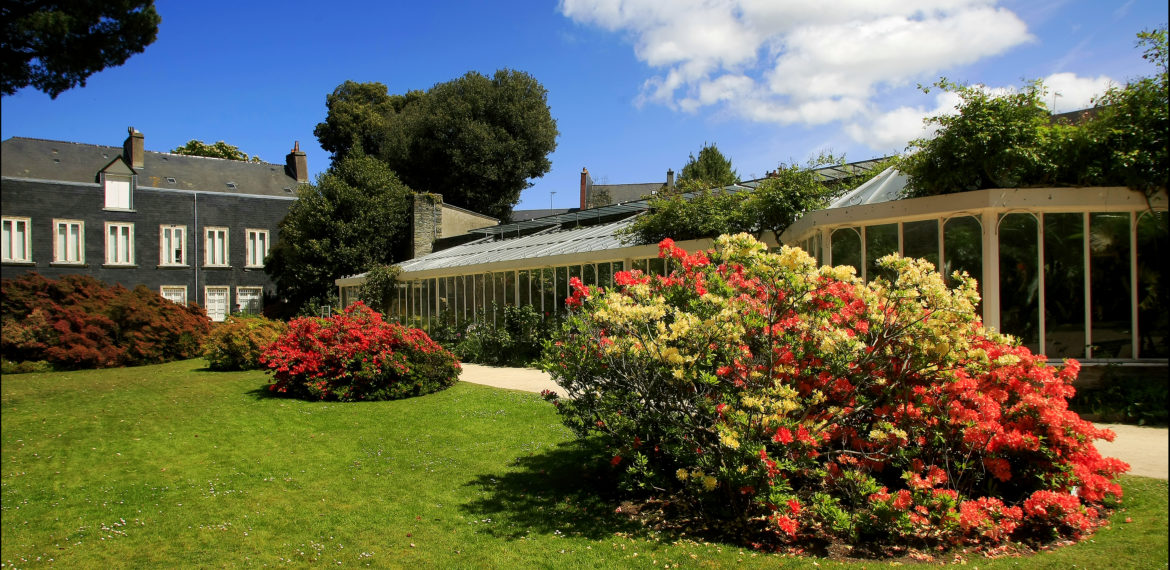 Parc Emmanuel Liais - serre du Jardin et Parc Emmanuel Liais Cherbourg Cotentin Normandie @villedecherbourg