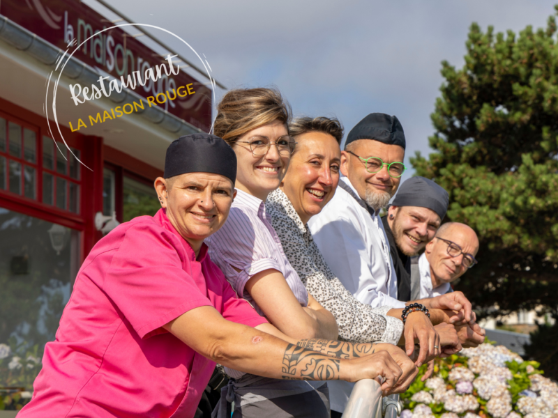 Portrait des professionnels du Cotentin : le restaurant La Maison Rouge