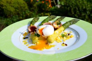 Restaurant la bruyere la hague plat, Normandie Cotentin