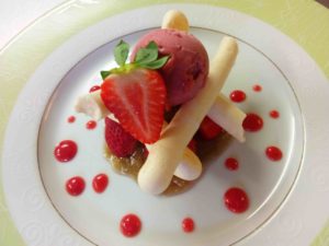 Restaurant la bruyere la hague dessert Normandie Cotentin