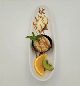 RESTAURANT LE CAP BARNEVILLE CARTERET SELECTION COTENTIN TOURISME - CUISINE MAISON - DESSERTS MAISON - POISSON FRUITS DE MER VUE PORT
