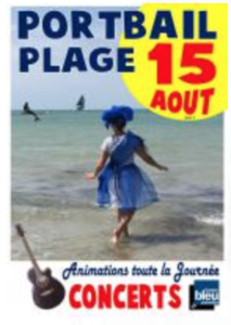 Fête de la plage Portbail 15 août 2019