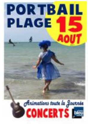 AGENDA: August 15, 2019 – Beach Festival – Portbail-sur-Mer