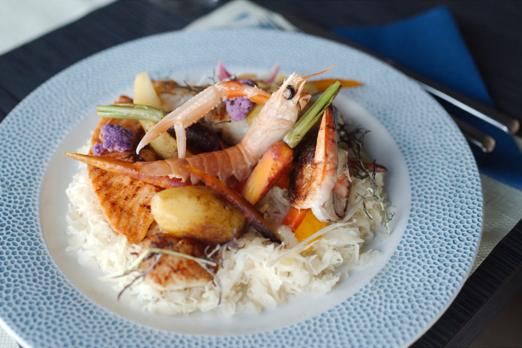 Réservez votre restaurant A l'Abri des Flots plats restaurant proche cherbourg - port Le Becquet - Cotentin Tourisme