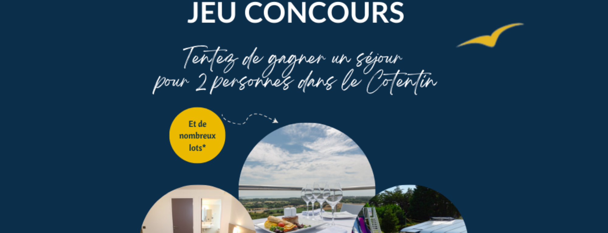 Du 12 juin au 3 juillet 2022, participez au Jeu Concours Cotentin Tourisme