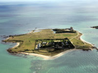 Tatihou - Vue aerienne - saint-vaast-la-hougue-val-de-saire-cotentin