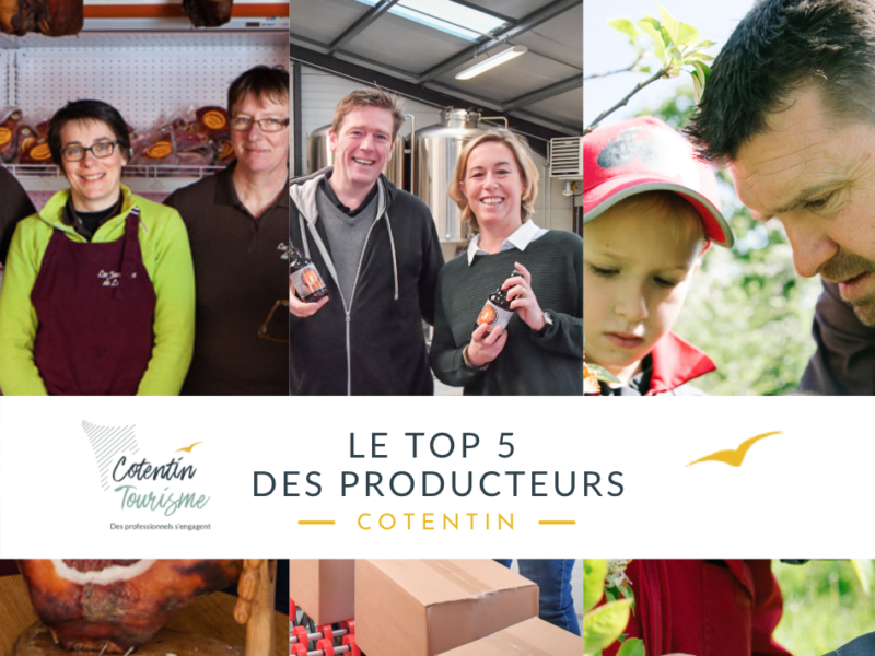 Top 5 des meilleures adresses de producteurs dans le Cotentin