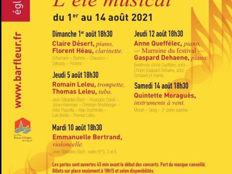 Agenda Cotentin : L’été musical de Barfleur 2021