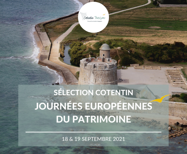 Journées Européennes du Patrimoine dans le Cotentin 2021 – Sélection Cotentin Tourisme