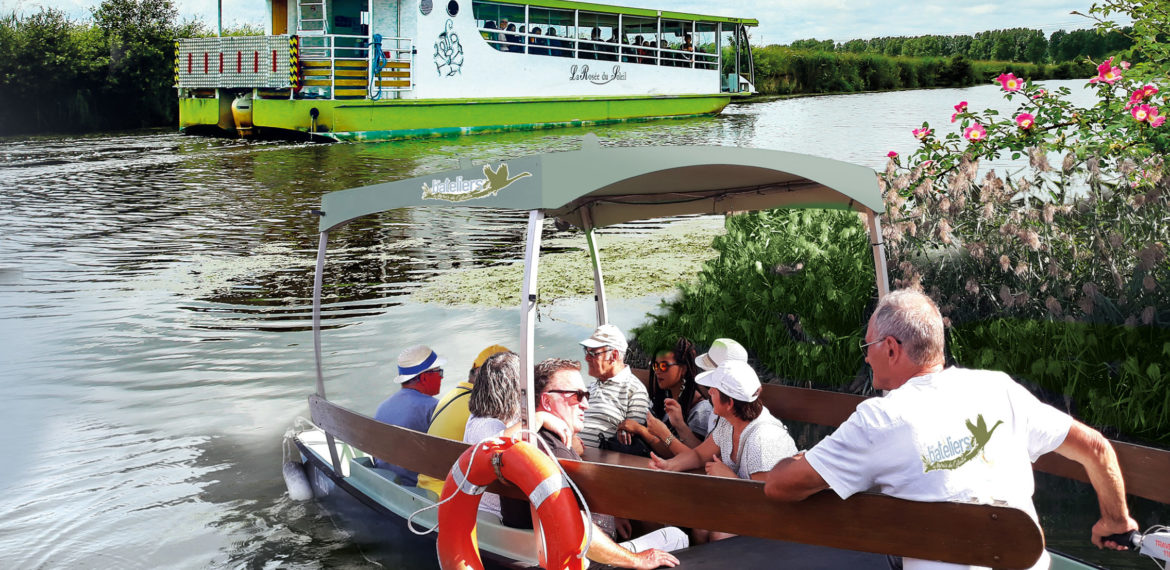 Les Bateliers des Marais du Cotentin - Les bateliers des marais du cotentin – barque et Bateau – croisiere fluviale Cotentin Normandie 2021