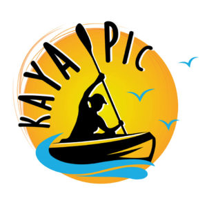logo Kaya Pic location kayaks et paddle Cotentin Normandie activite famille été printemps