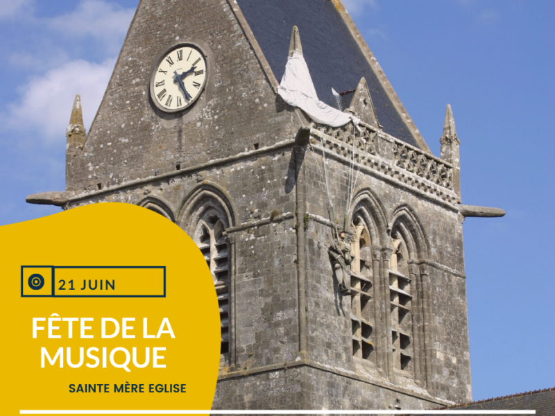 Agenda Sainte-Mère-Eglise :  21 juin 2022 Fête de la musique