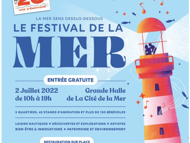 Cherbourg : Festival de la Mer 02 juillet 2022 de 10h à 18h Cité de la Mer