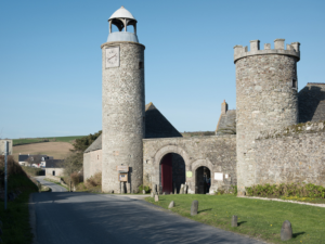 Chateau du Rozel gite et chambre d hote Cotentin Normandie entree g @chateau du Rozel