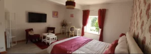 Restaurant Le Relais de la comté Cotentin Tourisme CHAMBRE KING SIZE