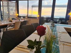 RESTAURANT CAP DE SIOUVILLE SALLE DEVUE MER COTENTIN TOURISME